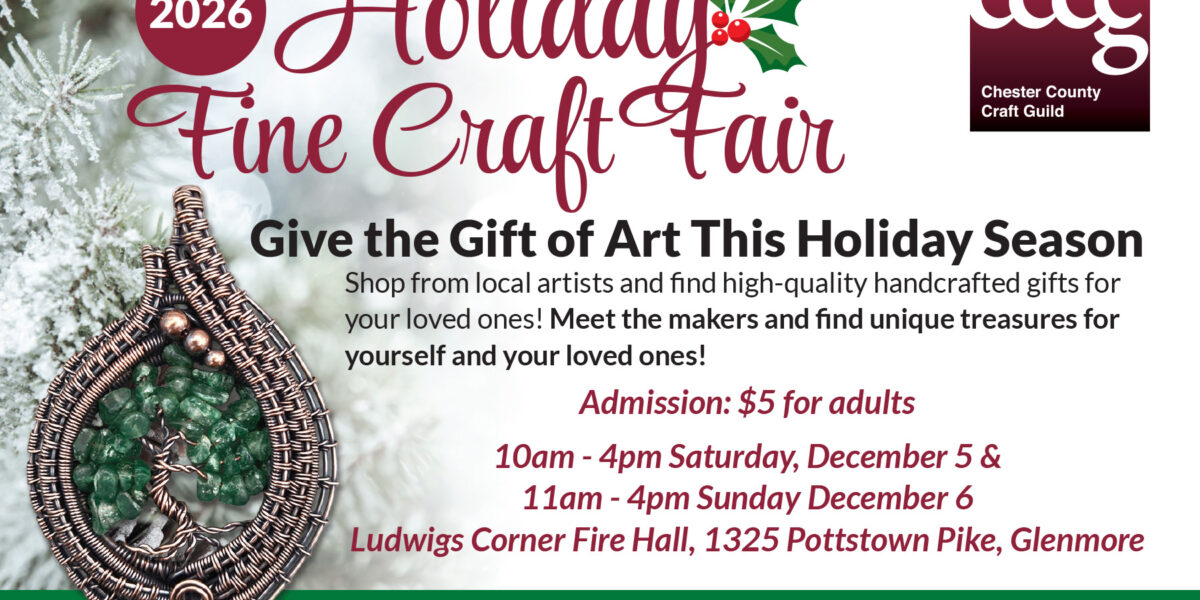 2026 CCCG Holiday Craft Show 6x4.indd